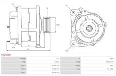 Alternátor AS-PL A6265 SR - Repas