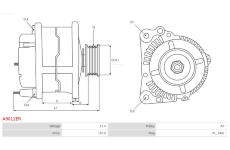 Alternátor AS-PL A9012ER