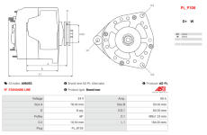 Alternátor AS-PL A9605S