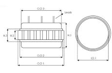 Stator, generátor AS-PL AS3060PR