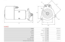 Startér AS-PL S01081S