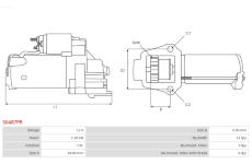 Startér AS-PL S0487PR
