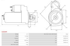 Startér AS-PL S3054PR
