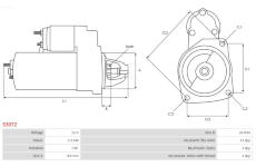 Startér AS-PL S3072