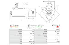 żtartér AS-PL S3142SR
