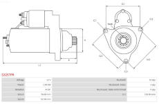 Startér AS-PL S3257PR