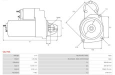 Startér AS-PL S3275S