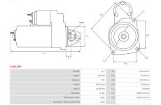 Startér AS-PL S4031PR