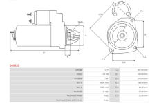 Startér AS-PL S4083S
