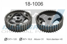 Ozubené kolo, vačkový hřídel IJS GROUP 18-1006