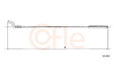 Lanko plynu COFLE 10.063