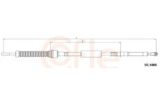 Tazne lanko, rucni prevodovka COFLE 10.3480