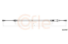 żażné lanko parkovacej brzdy COFLE 10.4747