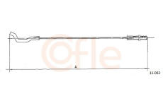 Lanko plynu COFLE 11.062