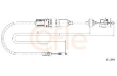 Tazne lanko, ovladani spojky COFLE 15.1230