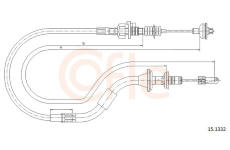 Tazne lanko, ovladani spojky COFLE 15.1332