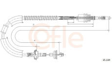 Tazne lanko, ovladani spojky COFLE 15.134
