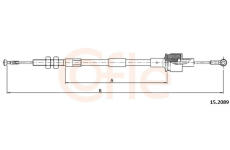Tazne lanko, ovladani spojky COFLE 92.15.2089