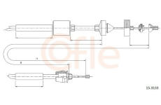 Tazne lanko, ovladani spojky COFLE 15.3133