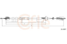 Tazne lanko, ovladani spojky COFLE 15.3207