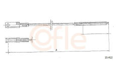 Tazne lanko, ovladani spojky COFLE 15.412