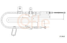 żażné lanko parkovacej brzdy COFLE 17.2613