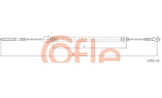 Tažné lanko, parkovací brzda COFLE 1701.15