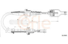 Tazne lanko, ovladani spojky COFLE 18.0065