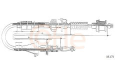 Tazne lanko, ovladani spojky COFLE 18.171