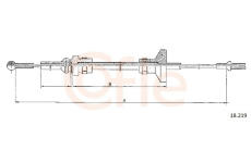 Tazne lanko, ovladani spojky COFLE 18.219