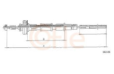 Tazne lanko, ovladani spojky COFLE 182.06