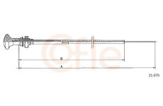 Táhlo startéru COFLE 21.075