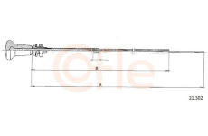 Táhlo startéru COFLE 21.302