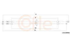 Tazne lanko, rucni prevodovka COFLE 92.2CB.DW008