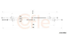 Tazne lanko, rucni prevodovka COFLE 2CB.IV002