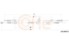 Tazne lanko, rucni prevodovka COFLE 92.2CB.ME017