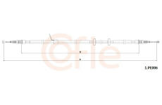 Tažné lanko, parkovací brzda COFLE 92.1.PE006