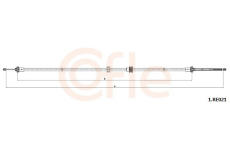 Tažné lanko, parkovací brzda COFLE 92.1.RE021