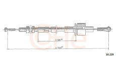 Lanko ovládania spojky COFLE 92.10.229