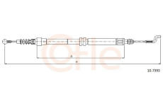 Tažné lanko, parkovací brzda COFLE 92.10.7393
