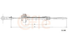 Tazne lanko, ovladani spojky COFLE 92.11.305