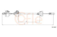 Tazne lanko, ovladani spojky COFLE 92.15.1022