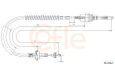 Tazne lanko, ovladani spojky COFLE 92.15.1512
