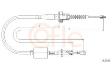 Tazne lanko, ovladani spojky COFLE 92.18.2522