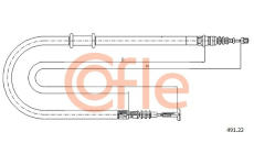Tazne lanko, parkovaci brzda COFLE 92.491.22