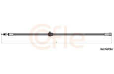 Brzdová hadice COFLE 92.BH.BW080