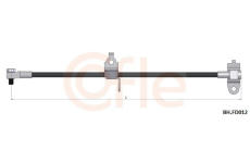 Brzdová hadice COFLE 92.BH.FD012
