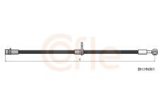 Brzdová hadice COFLE 92.BH.HN061
