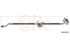 Brzdová hadice COFLE 92.BH.HY124