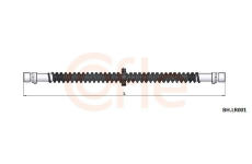 Brzdová hadice COFLE 92.BH.LR001